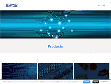 Tablet Screenshot of edmd-solutions.com